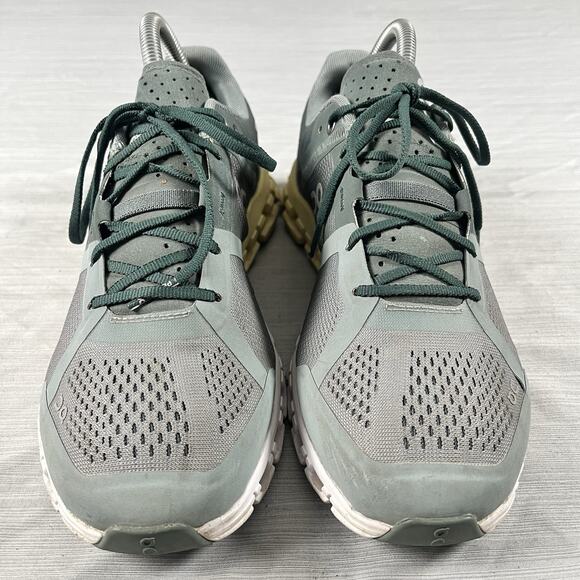 On Running Cloudflow Women’s Size 8 Running Shoes Forest Green Jogging Sneakers - Picture 3 of 7